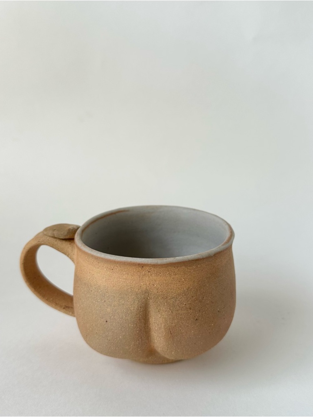 Hand Crafted Butt Pottery Mug